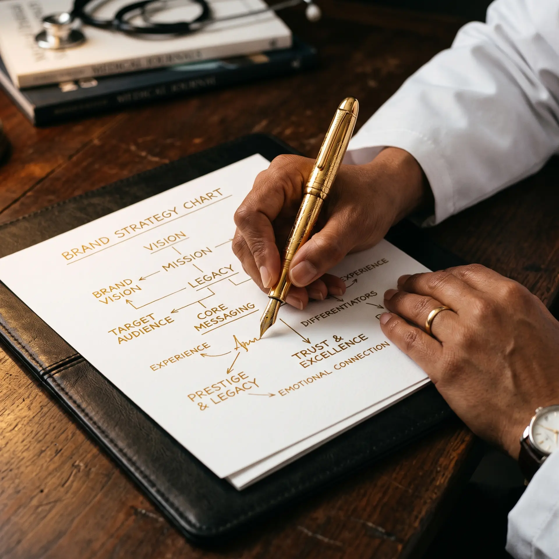The Building A Doctor Brand™ Framework.